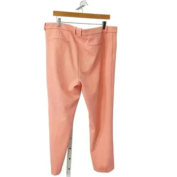 NWT Boss Tatiani Straight Textured Ankle Pants Trousers size 16 - Picture 3 of 11